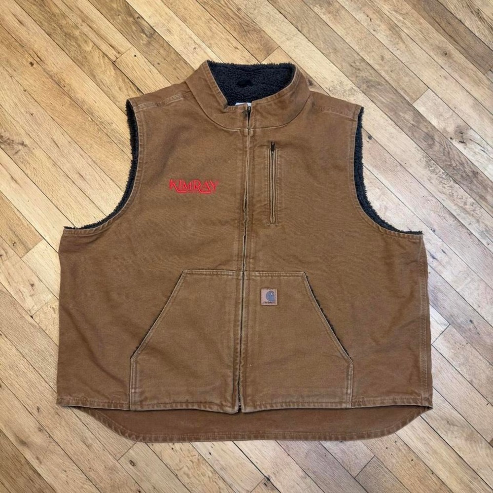 Carhartt brown Vest‎